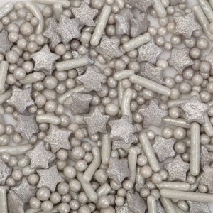 Streuselmischung - Silber - PME - 76 g