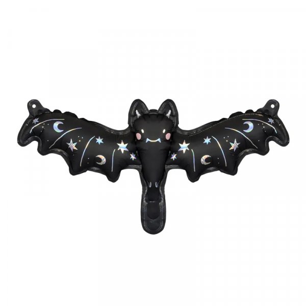 Folienballon - 40,5 x 13 cm - Fledermaus