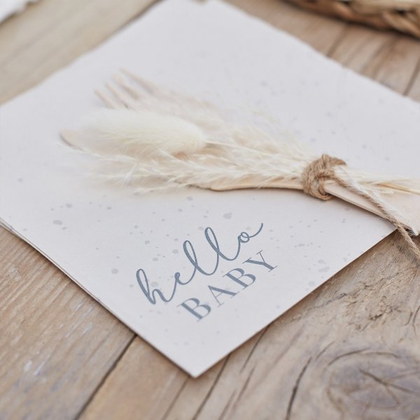 Servietten - Hello Baby - 16er-Pack Servietten - Hello Baby - 16er-Pack