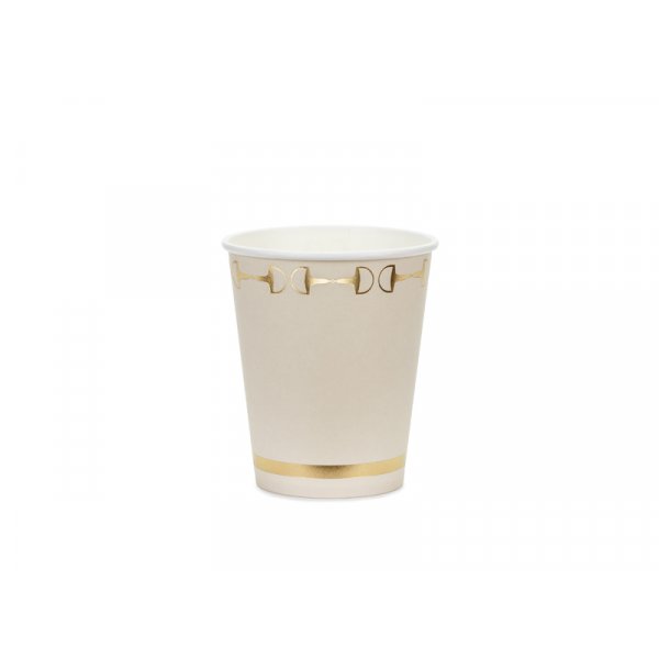 Pappbecher - Beige - 220 ml Pappbecher - Beige - 220 ml