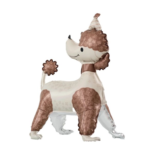 Folienballon - Hund "Pudel" - 58 x 84 cm