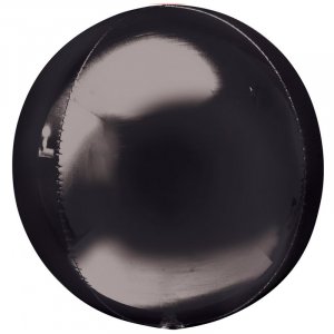 Folienballon - Kugel - Schwarz Folienballon - Kugel - Schwarz