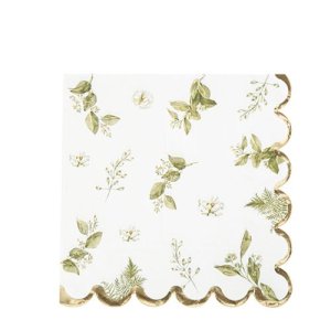 Servietten - Botanisch - Pflanzengrün - 16er-Packung Servietten - Botanisch - Pflanzengrün - 16er-Packung