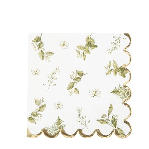 Servietten - Botanisch - Pflanzengrün - 16er-Packung Servietten - Botanisch - Pflanzengrün - 16er-Packung