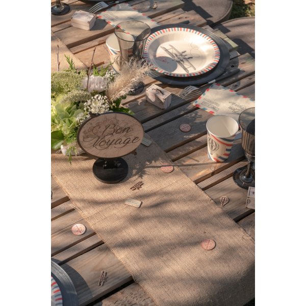 Läufer - Jutestoff - 5 Meter Läufer - Jutestoff - 5 Meter