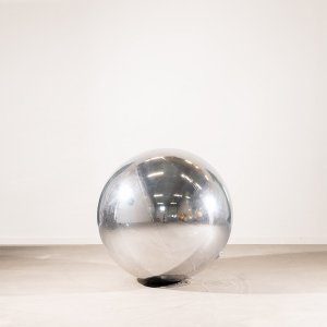 Aufblasbare Spiegelkugel - Silber - 80 cm Aufblasbare Spiegelkugel - Silber - 80 cm
