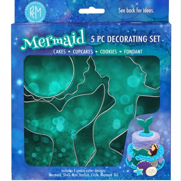Ausstecher - Kit - Meerjungfrau - 5er-Pack Ausstecher - Kit - Meerjungfrau - 5er-Pack