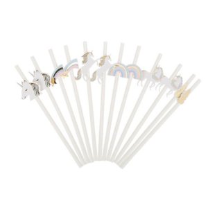 Strohhalme - Einhorn - 12er-Packung Strohhalme - Einhorn - 12er-Packung