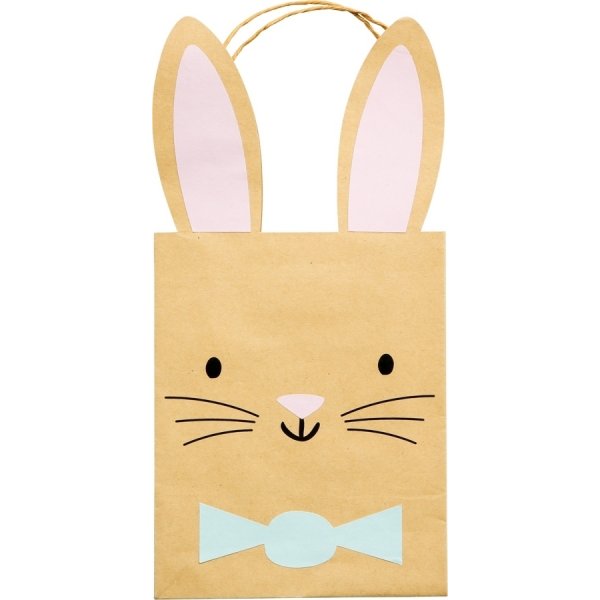 Geschenktüte - Osterhase - Braun Geschenktüte - Osterhase - Braun