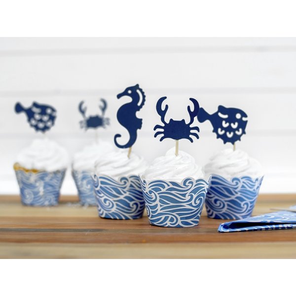 Cupcake-Frmchen - Ahoi - 6er-Pack