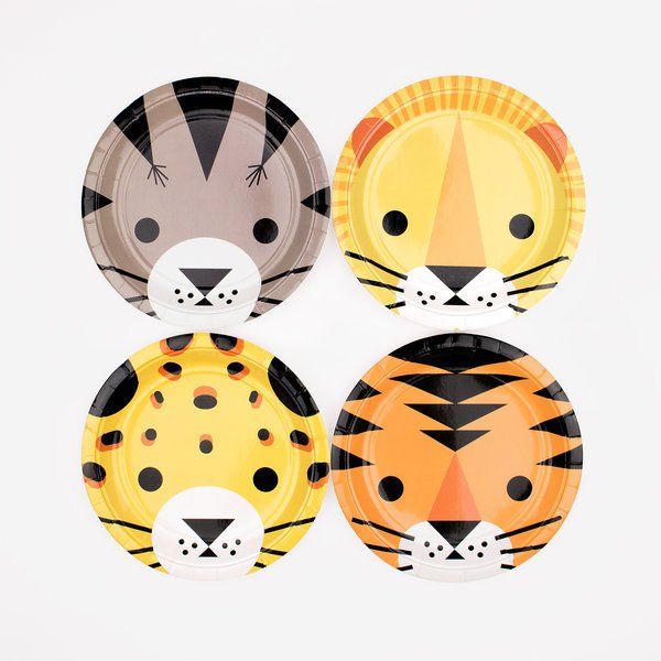 Dessertteller - Mini Félins - 8er-Pack Dessertteller - Mini Félins - 8er-Pack
