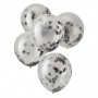 Konfetti-Ballons - Spinnen - 5er-Pack Konfetti-Ballons - Spinnen - 5er-Pack