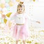Prinzessinnenrock - Rosa/Gold