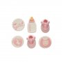 Zuckerdekore - Baby - Rosa - 6 Stück Zuckerdekore - Baby - Rosa - 6 Stück