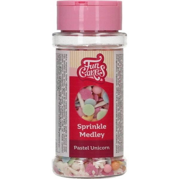 Streuselmischung - Pastell Einhorn - 50 g