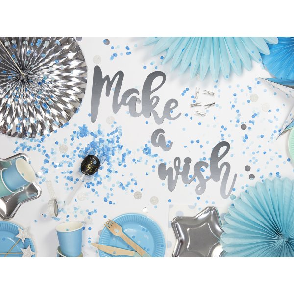 Kuchenspieer - Sterne - Silberglitter - 6er-Pack