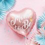 Folienballon - Rosa Herz - werdende Mama