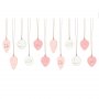 Schlagworte - Rosa Weihnachten - 12er-Pack