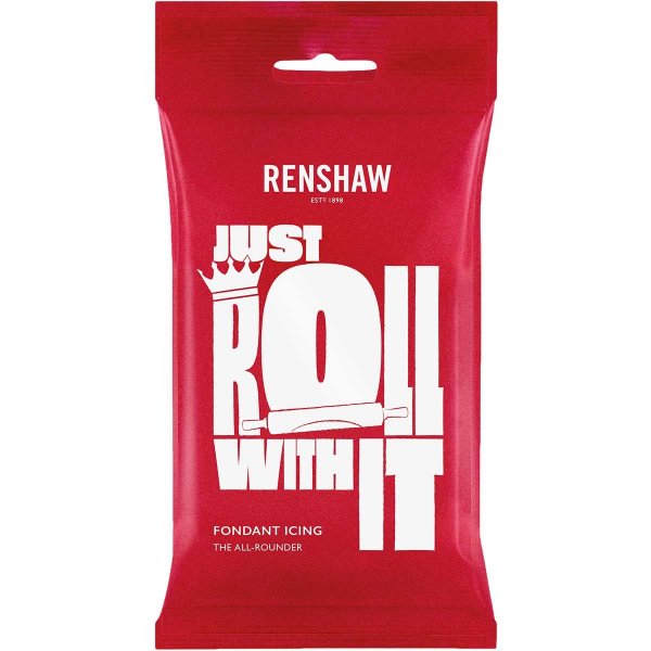 Zuckerpaste/Fondant - Wei - Renshaw - 250 Gramm