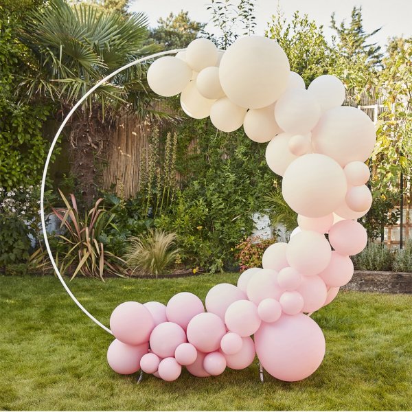 Ballonbogen - Nude/Pastellrosa Ballonbogen - Nude/Pastellrosa