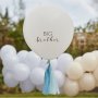 Riesenballon - Big Brother - Weiß/Blau