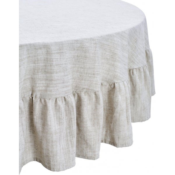 Sabina Tischdecke 160 cm - Leinen