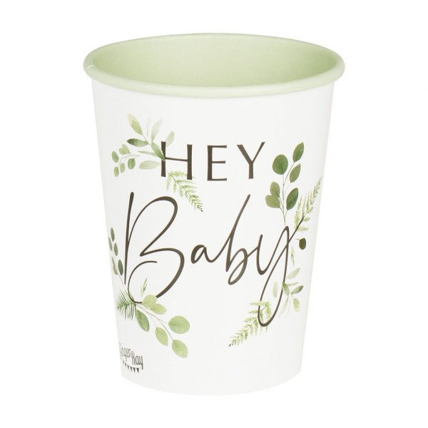 Pappbecher - Botanical Baby - 8er-Pack Pappbecher - Botanical Baby - 8er-Pack