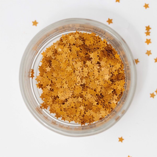 Deko-Streusel - Sterne - Gold - PME Deko-Streusel - Sterne - Gold - PME