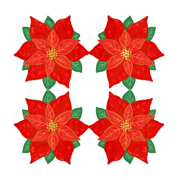 Servietten - Weihnachtssterne - 10er-Pack Servietten - Weihnachtssterne - 10er-Pack