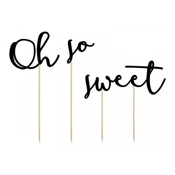 Kuchendeckel - Oh So Sweet - Schwarz Kuchendeckel - Oh So Sweet - Schwarz