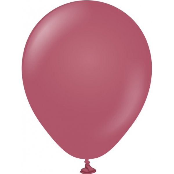 Mini-Luftballons schlicht - Premium 13 cm - Wild Berry