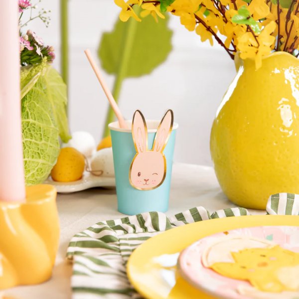 Pappbecher - Hasenohren - 6er-Pack