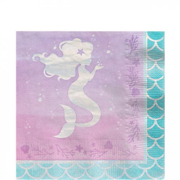 Servietten - Mermaid Shine - 16er-Pack Servietten - Mermaid Shine - 16er-Pack
