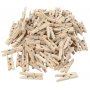 Mini-Wscheklammern - Natur - 100er-Pack