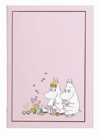 Notizbuch - Rosa - Mumins und Schnorchelmädchen - A6 Notizbuch - Rosa - Mumins und Schnorchelmädchen - A6