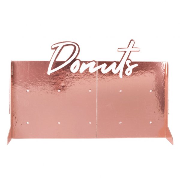 Donutständer - Donuts - Roségold Donutständer - Donuts - Roségold