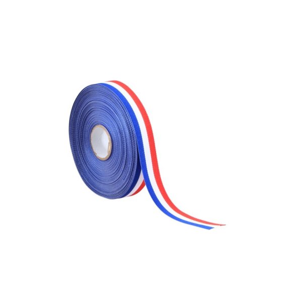 Band - Rot/Weiß/Blau - 2 cm breit - 10 Band - Rot/Weiß/Blau - 2 cm breit - 10