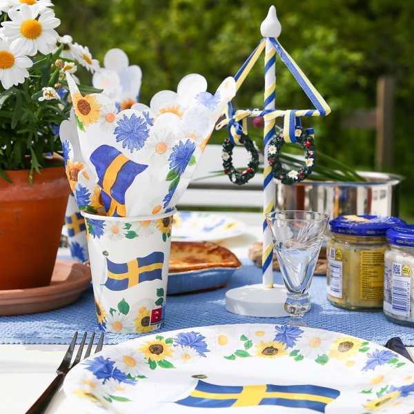 Mittsommerstange - Mittsommer - Weiß Mittsommerstange - Mittsommer - Weiß