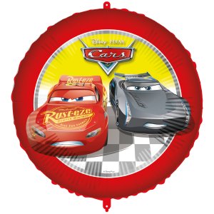 Folienballon - Cars-Rennwagen - 46 cm Folienballon - Cars-Rennwagen - 46 cm