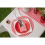 Pappteller - Rot - 22,5 cm - 10er-Packung Pappteller - Rot - 22,5 cm - 10er-Packung