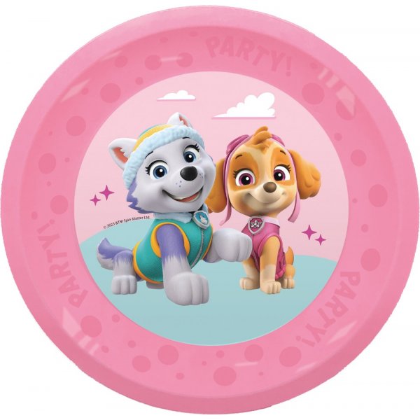 Wiederverwendbare Teller - Paw Patrol - Skye & Everest - 4er-Pack Wiederverwendbare Teller - Paw Patrol - Skye & Everest - 4er-Pack