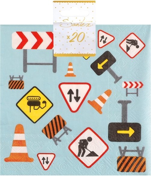 Servietten - Im Aufbau - 20er-Pack