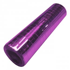 Luftschlangen - Metallic - Lila - 1 Rolle