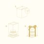 Kuchenkarton - Transparent - Extra hoch - 30 x 30 x 38 cm Kuchenkarton - Transparent - Extra hoch - 30 x 30 x 38 cm