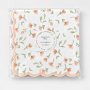 Servietten - Blumenmuster - Lavendelblau - 16er-Packung Servietten - Blumenmuster - Lavendelblau - 16er-Packung