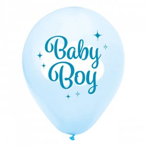 Luftballons für Jungen, hellblau, 8er-Pack Luftballons für Jungen, hellblau, 8er-Pack