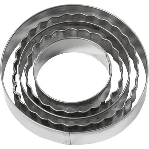 Ausstecher - 5er-Pack - Kreise
