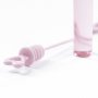 Hochzeitsblasen - Herzstab Pink - 48er-Pack