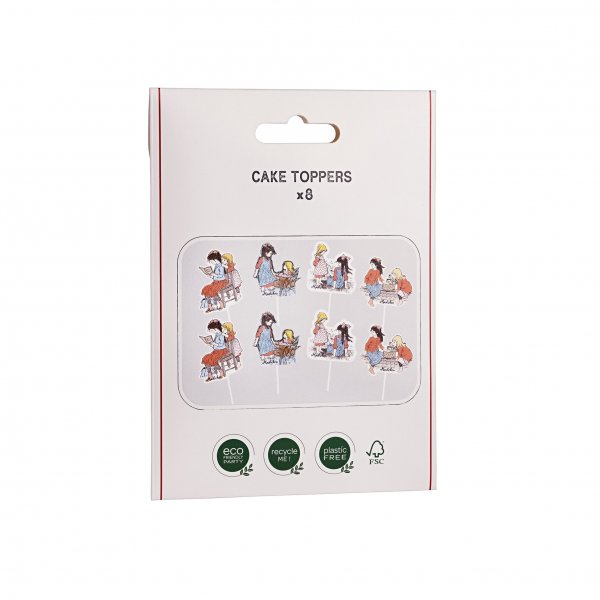 Tortenaufsätze - Madicken 8er-Pack 10cm Tortenaufsätze - Madicken 8er-Pack 10cm