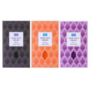 Zuckerpaste-Set - Halloween - 3 Farben - 750 g - PME
